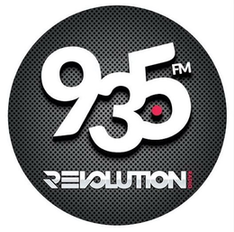 93.5 FM REVOLUTION RADIO trademark
