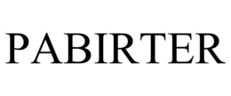 PABIRTER trademark