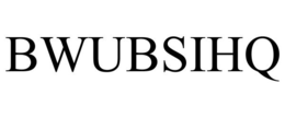 BWUBSIHQ trademark
