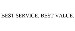 BEST SERVICE. BEST VALUE. trademark