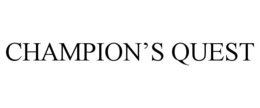 CHAMPION'S QUEST trademark