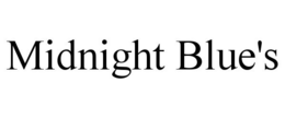 MIDNIGHT BLUE'S trademark