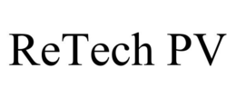 RETECH PV trademark