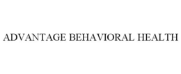 ADVANTAGE BEHAVIORAL HEALTH trademark