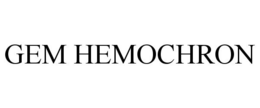 GEM HEMOCHRON trademark
