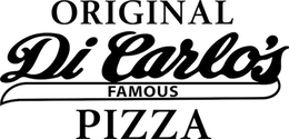 ORIGINAL DI CARLOS FAMOUS PIZZA trademark