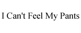 I CAN'T FEEL MY PANTS trademark