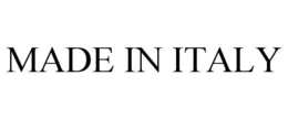 MADE IN ITALY trademark