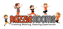 RAZZLEROOMS CREATING RAZZLING, DAZZLING EXPERIENCES trademark