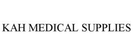 KAH MEDICAL SUPPLIES trademark