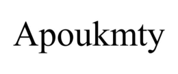 APOUKMTY trademark