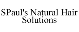 SPAUL'S NATURAL HAIR SOLUTIONS trademark