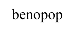 BENOPOP trademark