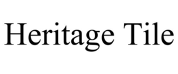 HERITAGE TILE trademark