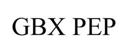 GBX PEP trademark