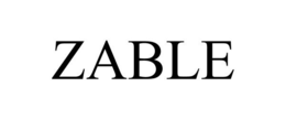 ZABLE trademark