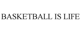 BASKETBALL IS LIFE trademark