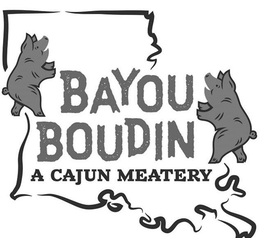 BAYOU BOUDIN A CAJUN MEATERY trademark