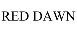 RED DAWN trademark
