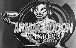 ARMAGEDDON SPEAKERS HAND CRAFTED trademark