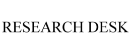 RESEARCH DESK trademark