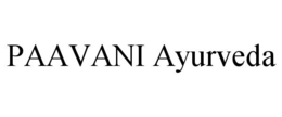 PAAVANI AYURVEDA trademark