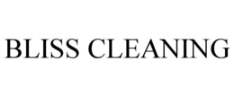 BLISS CLEANING trademark