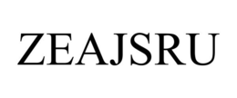 ZEAJSRU trademark