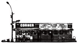 THE CORNER DELI BREAKFAST TACOS TORTA SOPAS CERVEZA BURGERS SANDWICHES COFFEE BEER BREAKFAST LUNCH DINNER AIR CONDITIONED trademark