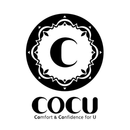 C COCU COMFORT & CONFIDENCE FOR U trademark