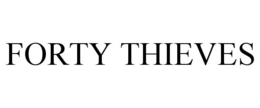 FORTY THIEVES trademark