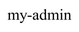 MY-ADMIN trademark