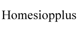HOMESIOPPLUS trademark