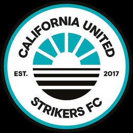 CALIFORNIA UNITED STRIKERS FC EST. 2017 trademark