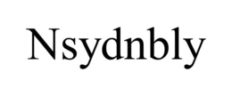 NSYDNBLY trademark