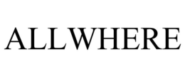ALLWHERE trademark