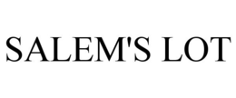 SALEM'S LOT trademark