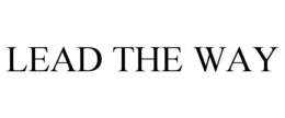 LEAD THE WAY trademark