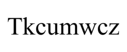 TKCUMWCZ trademark
