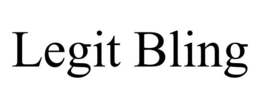 LEGIT BLING trademark