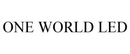ONE WORLD LED trademark