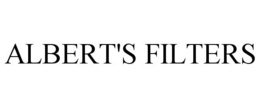 ALBERT'S FILTERS trademark