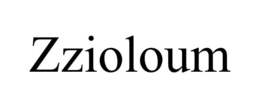 ZZIOLOUM trademark