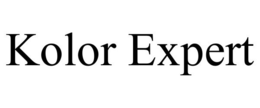 KOLOR EXPERT trademark
