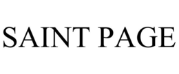 SAINT PAGE trademark