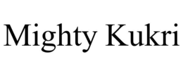 MIGHTY KUKRI trademark