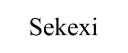 SEKEXI trademark