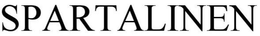 SPARTA LINEN trademark