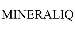 MINERALIQ trademark