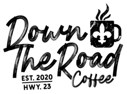 DOWN THE ROAD COFFEE EST. 2020 HWY. 23 trademark